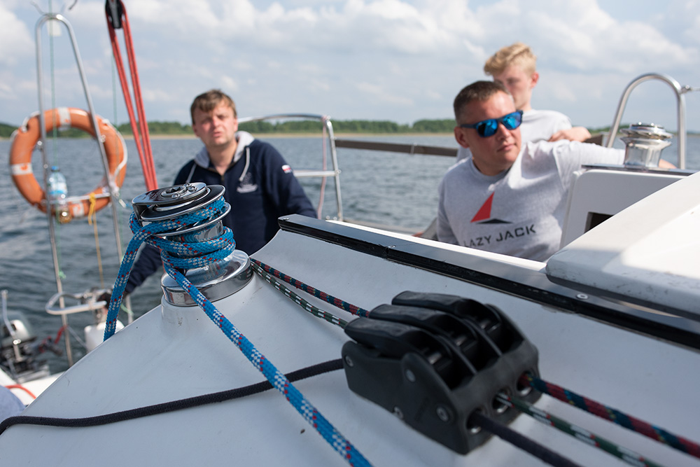 Kurs na patent żeglarski dla dorosłych, Mazury