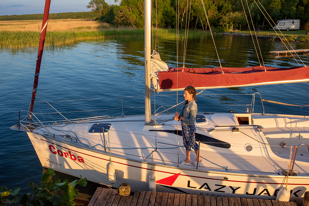 Kurs na patent żeglarski dla dorosłych, Mazury