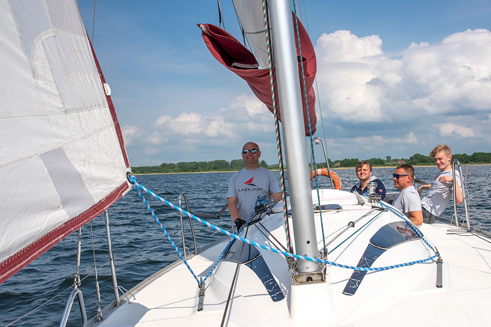 Kurs na patent żeglarski dla dorosłych, Mazury