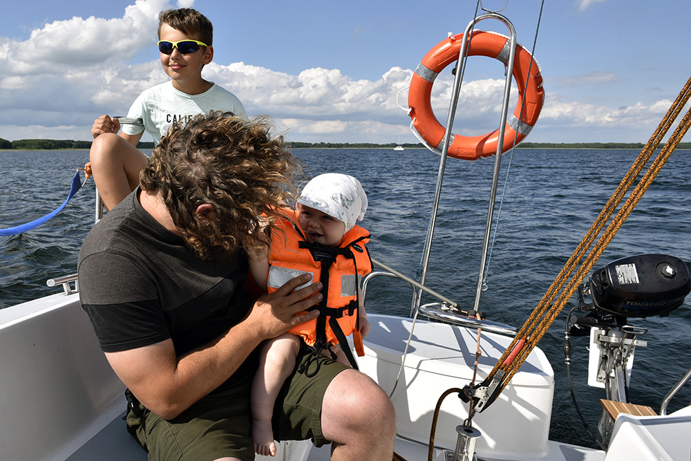 Kurs na patent żeglarski dla dorosłych, Mazury