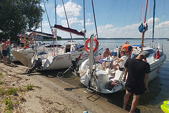 W tym czasie nasza flota rozrosła się już do 4 jachtów!