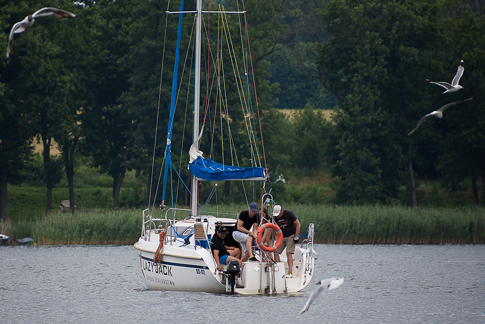 rejs żeglarski, Mazury