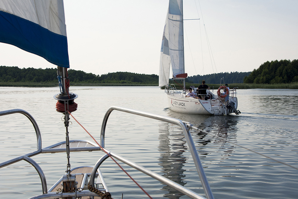 rejs żeglarski, Mazury