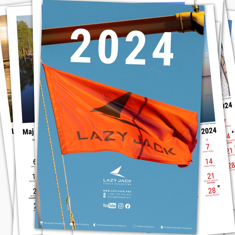 Kalendarz Lazy Jack 2024 